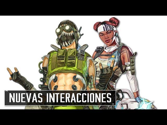 •NUEVAS• Octane y Lifeline... Interacciones entre Leyendas Apex Legends #upheaval | season 21