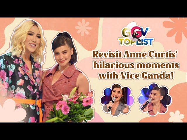 Revisit Anne Curtis' hilarious moments with Vice Ganda | GGV TopList