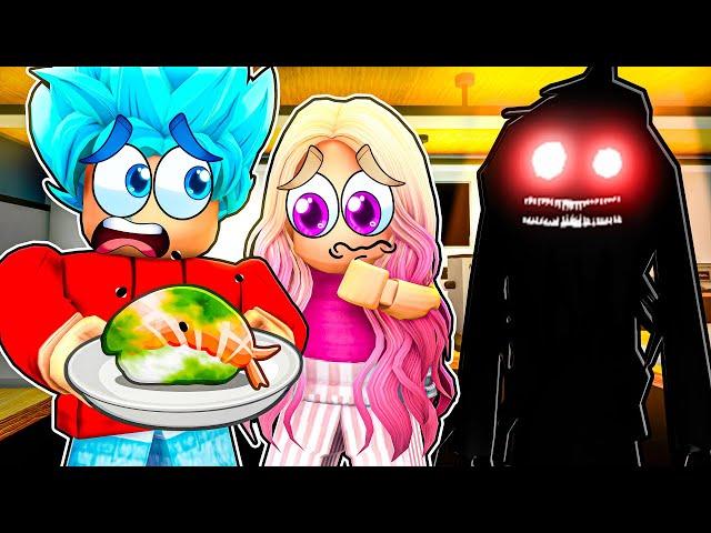 Making Some Gross Scary Sushi | Roblox