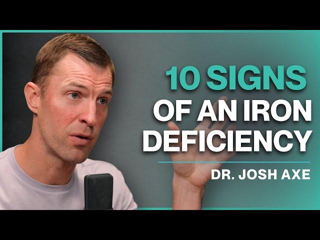 10 Signs You Have an Iron Deficiency (How to Boost Iron Naturally)