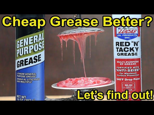 Is Cheap Grease better than Lucas Red N Tacky? Let's find out! Bearing Grease Test Episode 1