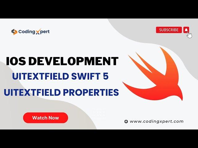 UITextfield Swift 5 | UITextfield Properties | Add UITextfield to iOS App using Storyboard Swift