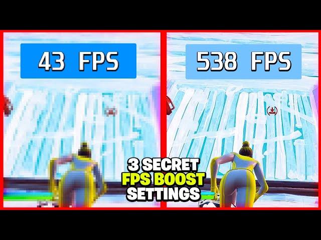 YOU NEED THESE SETTINGS TO BOOST FPS IN GAMES! (SECRET TIPS)