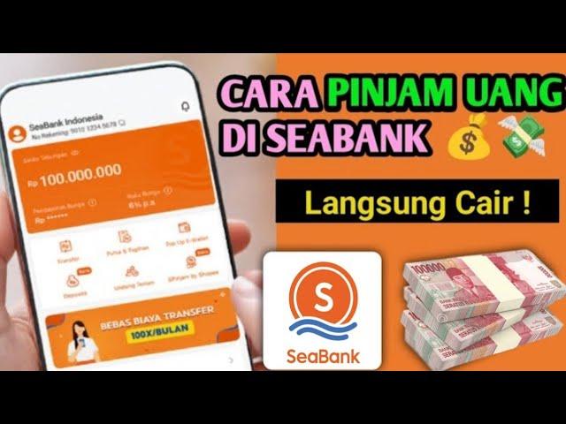 Cara Pinjam Uang di Seabank Pengguna Baru | Pinjam Uang di Seabank Terbaru