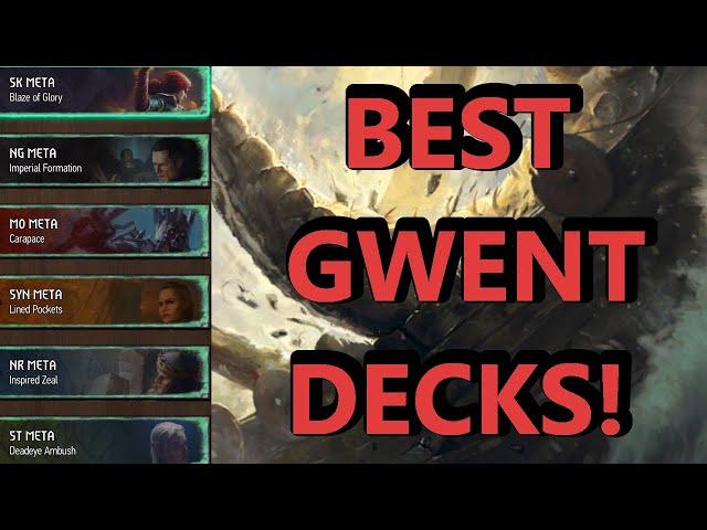 The Best Decks For Each Gwent Faction This Patch For a Pro Rank Push!