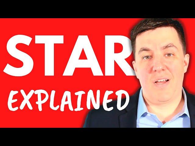 STAR interview method: Answer any question!