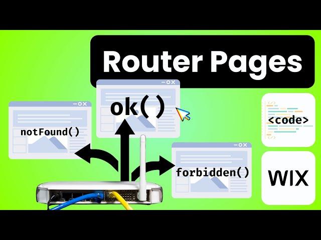 How to use Wix Router (Super Dynamic Pages)