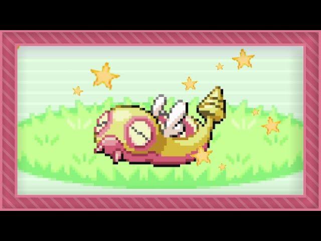 Shiny Dunsparce in Pokemon FireRed after 3,031 random encounters