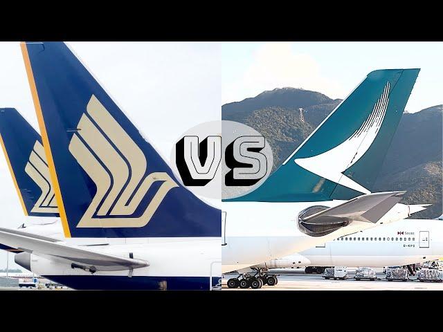 Cathay Pacific A321neo vs Singapore Airlines 737 MAX 8 (ECONOMY Class)