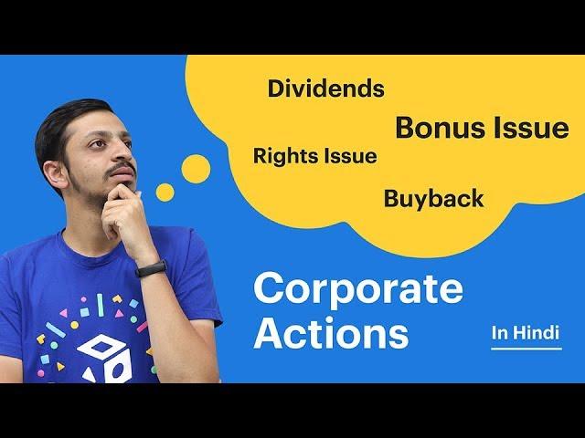 Corporate Actions and its impact on stock price