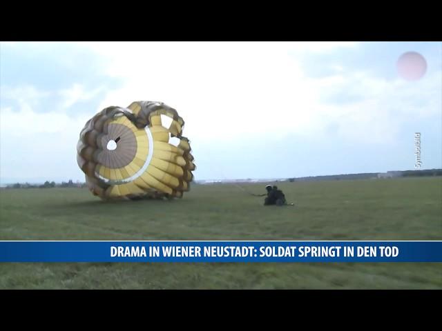 Drama in Wiener Neustadt: Soldat springt in den Tod
