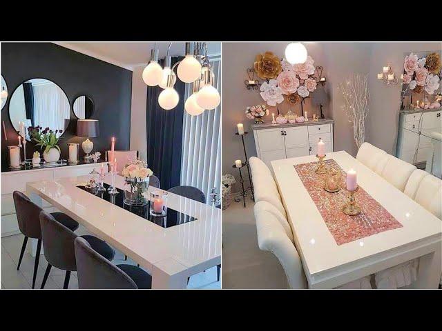 100 Modern Dining Table Design 2024 dining Room Decorating Ideas | Home Interior Design Ideas