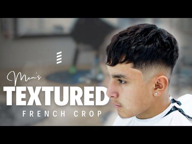  TEXTURED FRENCH CROP  - MEDIUM FADE