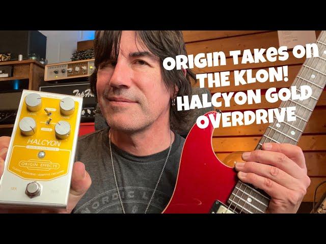 Origin takes on the KLON! ORIGIN EFFECTS HALCYON GOLD OVERDRIVE