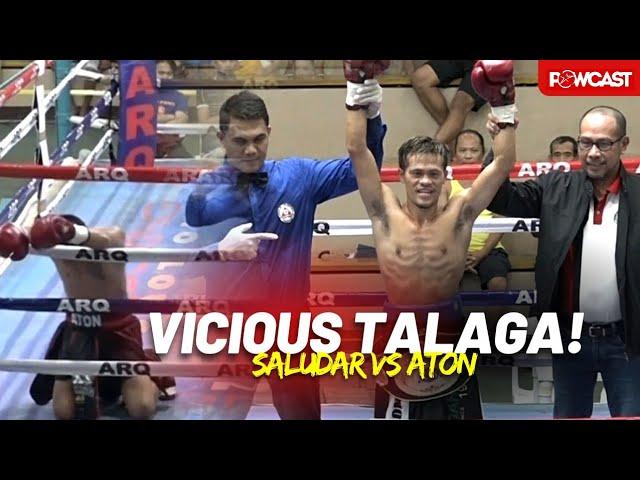 Vicious Talaga! Vic Saludar vs Ariston Aton Boxing Full Fight | Cebu Boxing