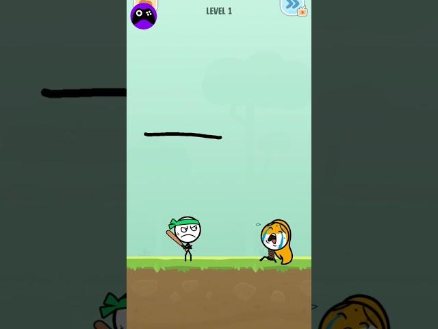 Save Her level 1 Funny Mobile Games Android ios, Max levels Gameplay Walkthrough #shorts​