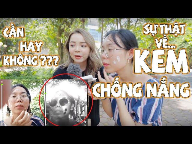 Các Bạn Có Dùng Kem Chống Nắng Sau Khi Xem Video Này?  Một Vòng ĐHKTQD NEU ️ TrinhPham