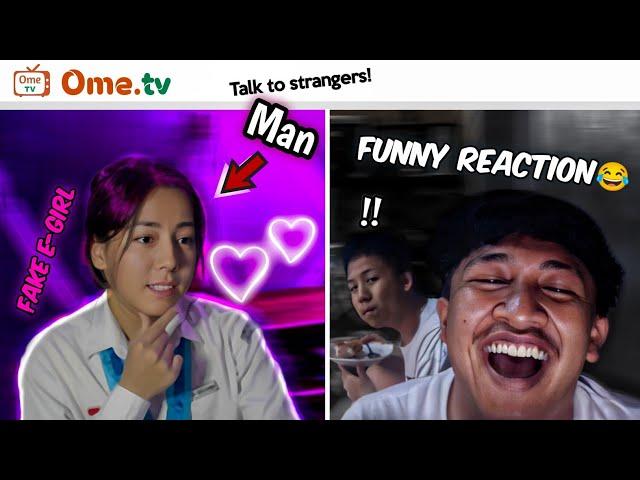 PENGHANCUR MENTAL LAKI LAKI SESUNGGUHNYA !! - Fake Egirl Trolling ON OME.TV