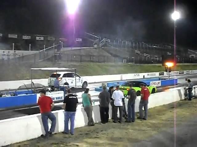 Run 2 at the Motormile dragway: Radford, VA