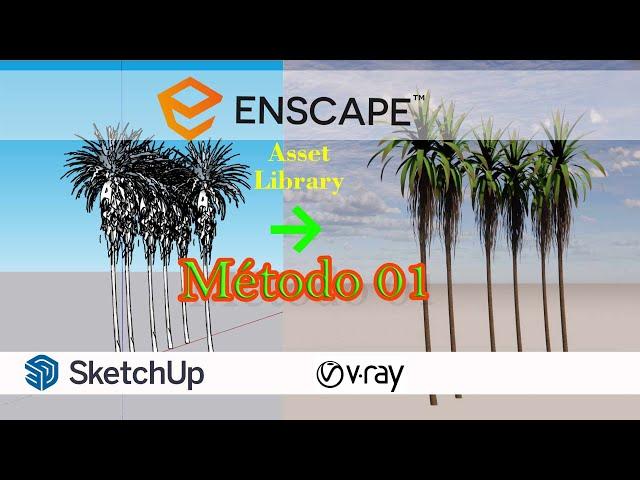 Enscape 3.1.0  Custom Asset Library Editor  - Activos personalizados