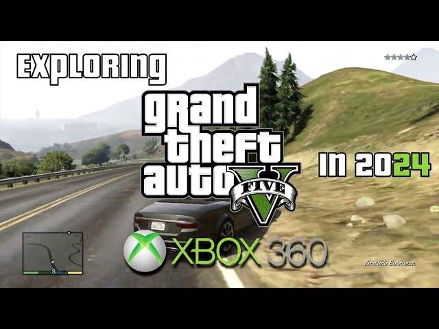 Playing GTA V on Xbox 360 in 2024