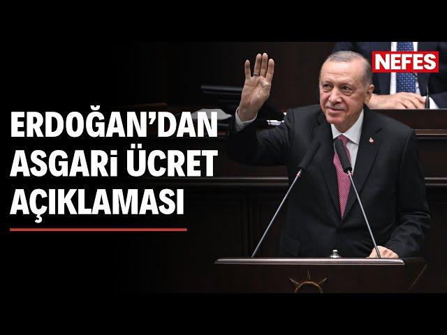 Erdoğan: Sözümüzü tuttuk, yeni asgari ücret hayırlı olsun