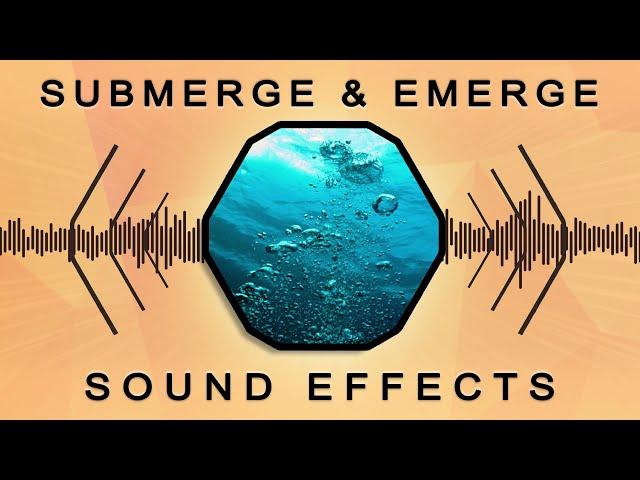 Water Submerge & Emerge | Free Sound Effect