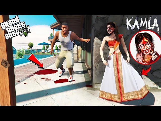 Franklin Escaping From Most Dangerous KAMLA Ghost GTA 5 || Gta 5 Tamil