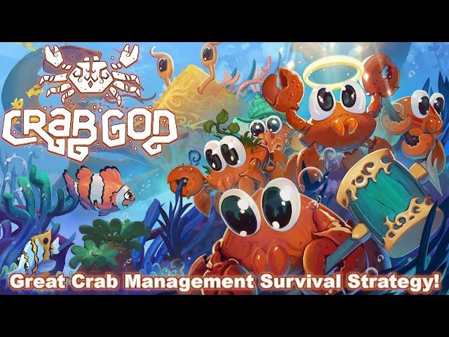 Great Crab Management Survival Strategy that Helps Real World Charities! | Check it Out | Crab God