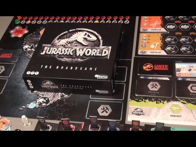 Jurassic World the boardgame / het bordspel