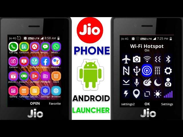 Jio Phone Android launcher new shortcuts new features #shorts