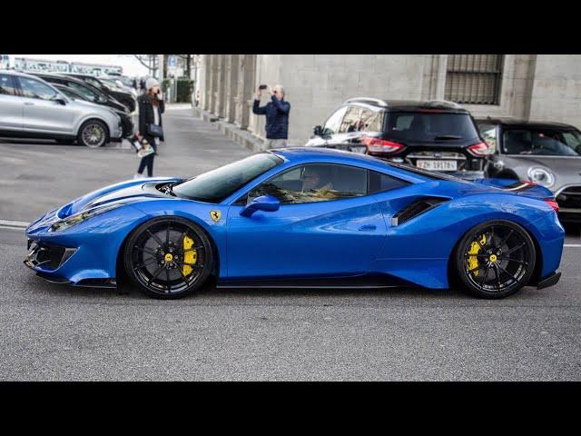 BEST of Ferrari 488 Pista in ZÜRICH!