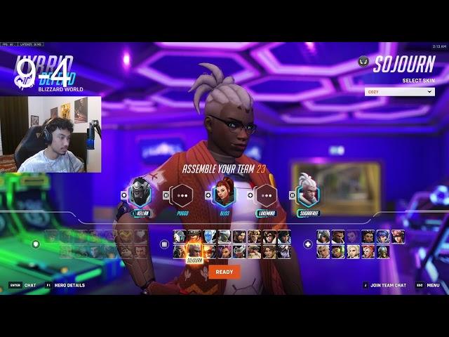 Sugarfree Insane Sojourn Season 15 Gameplay Overwatch 2