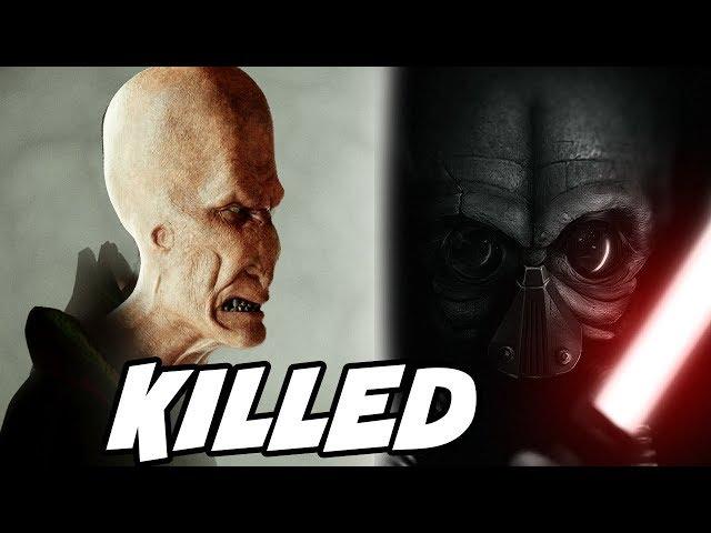 Everything Plagueis Did When Killing His Master - Star Wars Explained