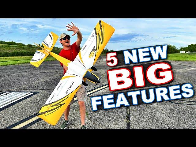 E-flite Super Timber 1.7m RC Airplane!!! 5 NEW ADVANCED Features on BIG Plane!