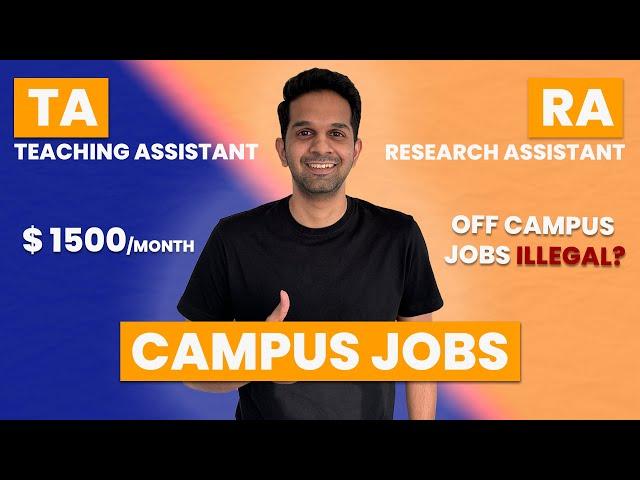 Teaching & Research Assistantships USA | Earn Upto $1500/month 