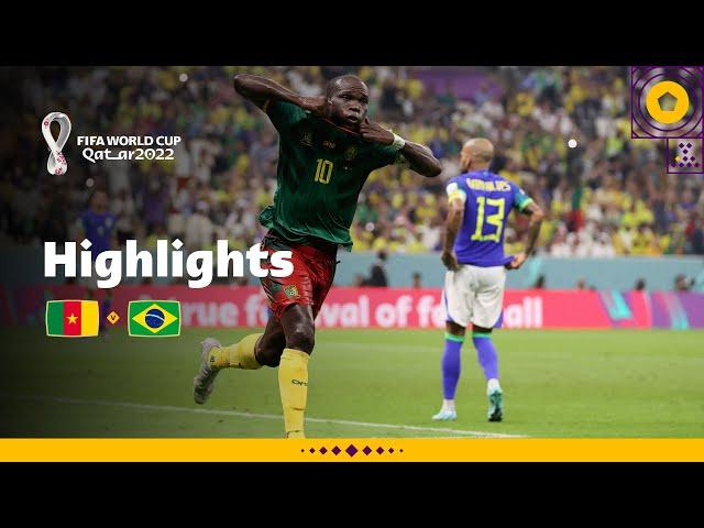 Dramatic late winner! | Cameroon v Brazil | FIFA World Cup Qatar 2022