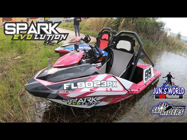 ITS A SEA-DOO SPARK!! ( SPARK EVO ) JET KART TEST DRIVE