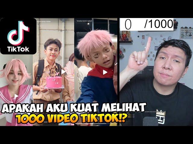 Mencoba NAMATIN 1000 Video TikTok