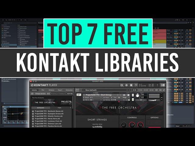 Top 7 Free Kontakt Instruments Libraries