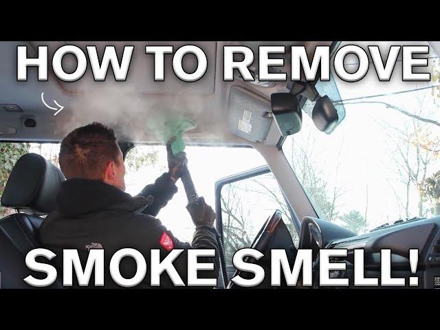 Interior Smoke Removal Tricks: Mercedes AMG G55