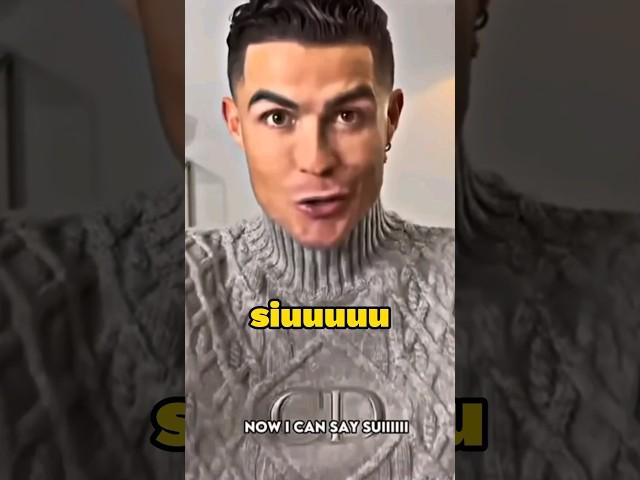 vì sao Ronaldo nói "siuuuu"