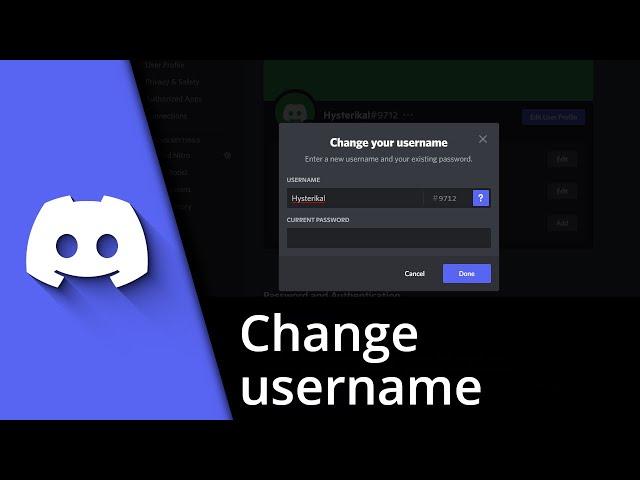 How to change Discord name | Discord change name  Tutorial