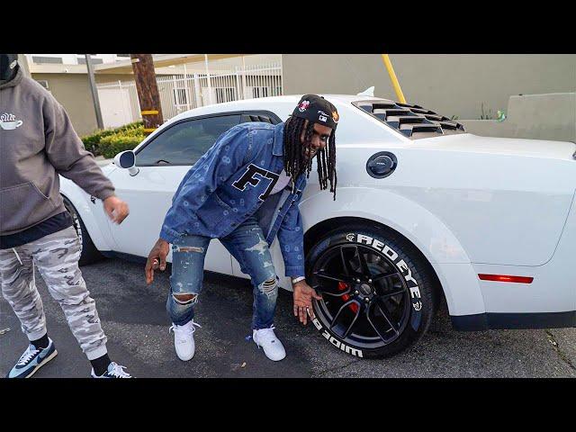 Chief Keef RedEye, Custom Paint Colors, SVJ Lambo & SF90 Ferrari.