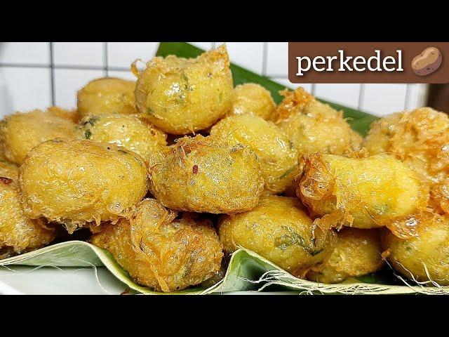 Pakai RESEP ini PERKEDEL KENTANG   KENYAL ANTI PECAH ...Enakkk....