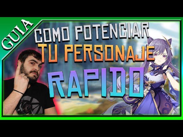 COMO MEJORAR TU PERSONAJE RAPIDISIMO GENSHIN IMPACT gameplay español | Nexer