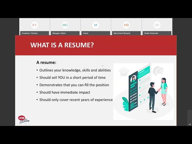 Brampton Library Program: Design a resume that will get you noticed!  20210210 1903 1