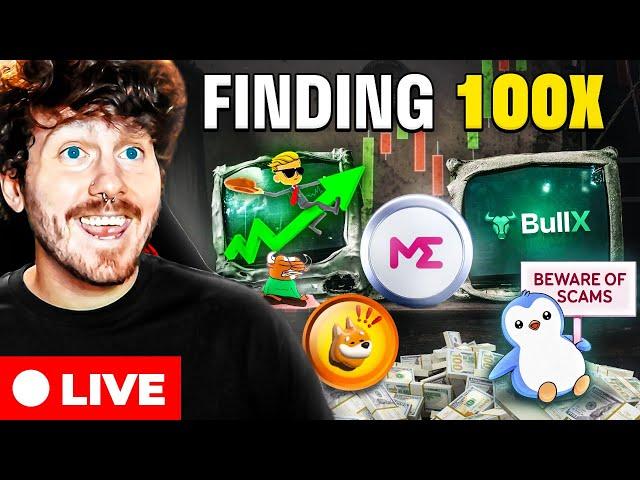 LIVE MEMECOIN TRADING! 100X MEME COINS ON SOLANA! LIVE TRADING 100X MEMECOINS