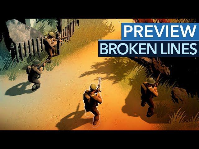 Broken Lines - Gameplay-Vorschau: Krieg ist Mist, auch mit Bier & 115.000 Euro