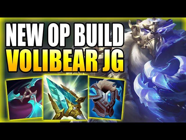 THIS NEW VOLIBEAR JUNGLE BUILD LOOKS WEIRD BUT IS ACTUALLY VERY OP! Gameplay Guide League of Legends